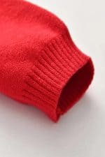 Pull Noël Enfant Bonhomme de Neige - Détail Manche