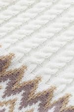 Pull Robe Femme Blanche - Détail