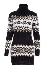 Pull Robe Femme Noire