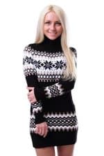 Pull Robe Femme Noire - Portée