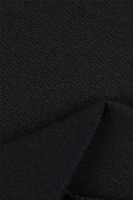 Pull Robe Femme Noire Merry Christmas - Détail Matière