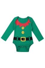 Grenouillère Bébé de Noël Lutin Haut