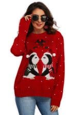 pull pingouin kiss vue de face