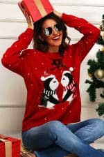 pull pingouin kiss vue en pose