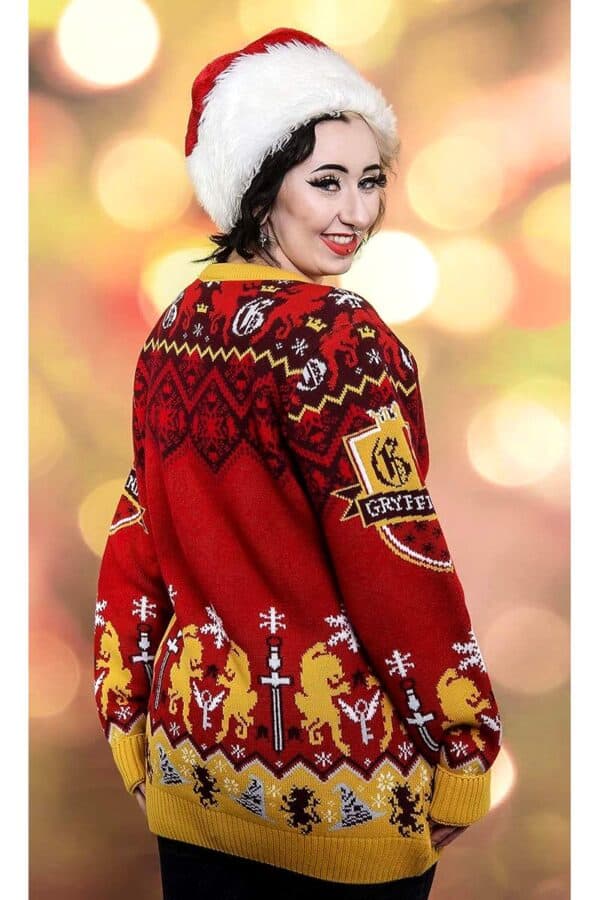 Pull Harry Potter Gryffondor Rouge B0BHF4B263 2 1.jpg