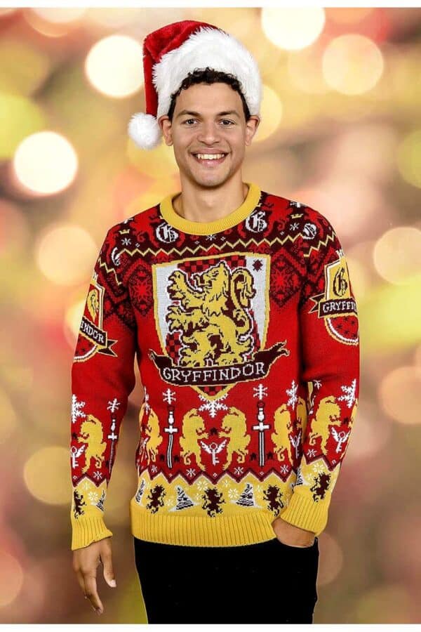 Pull Harry Potter Gryffondor Rouge B0BHF4B263 3 1.jpg