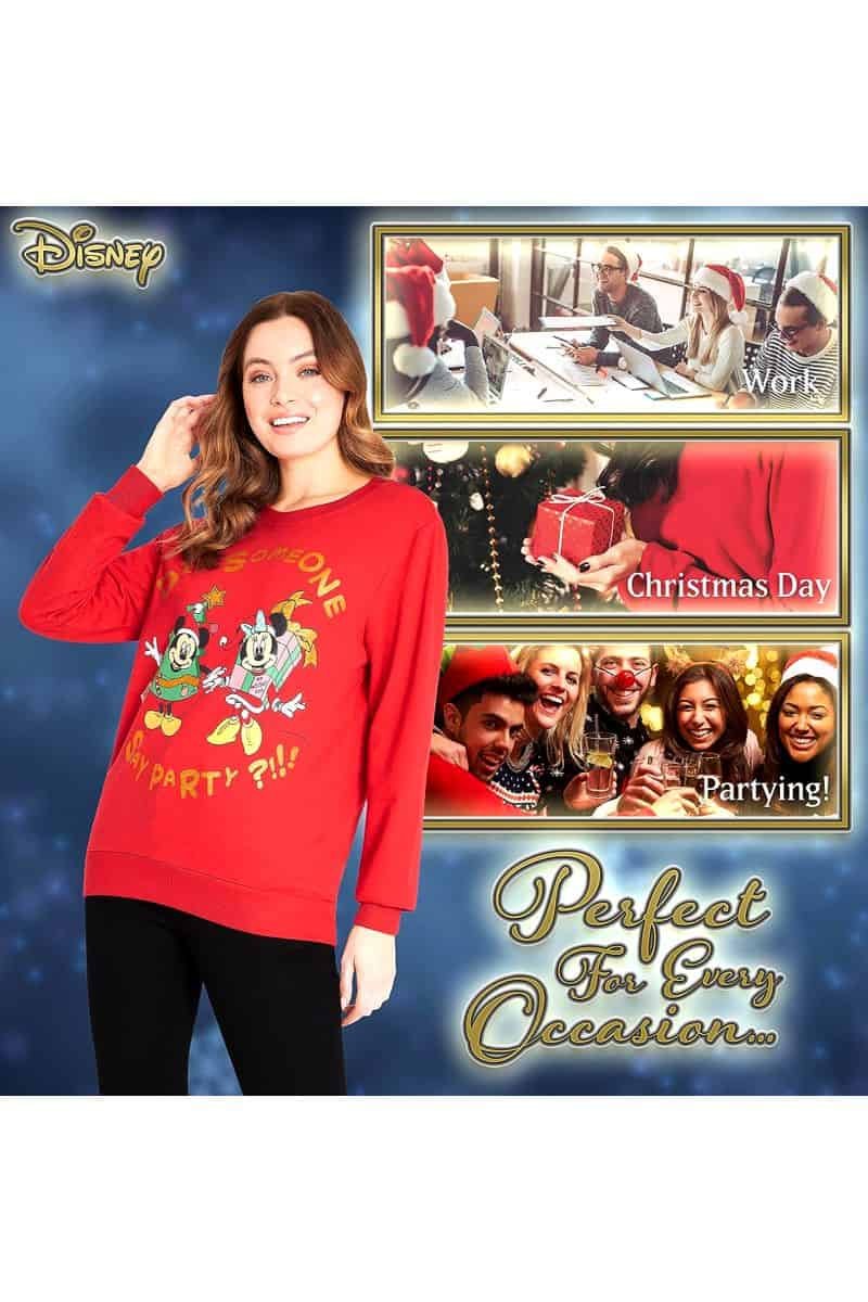 Pull Noël Femme Disney - Mickey Minnie ❣️ Collection 2024