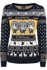 Pull Noel Femme Harry Potter Chibi Multicolore main B07J3HXZWK 0 1.jpg