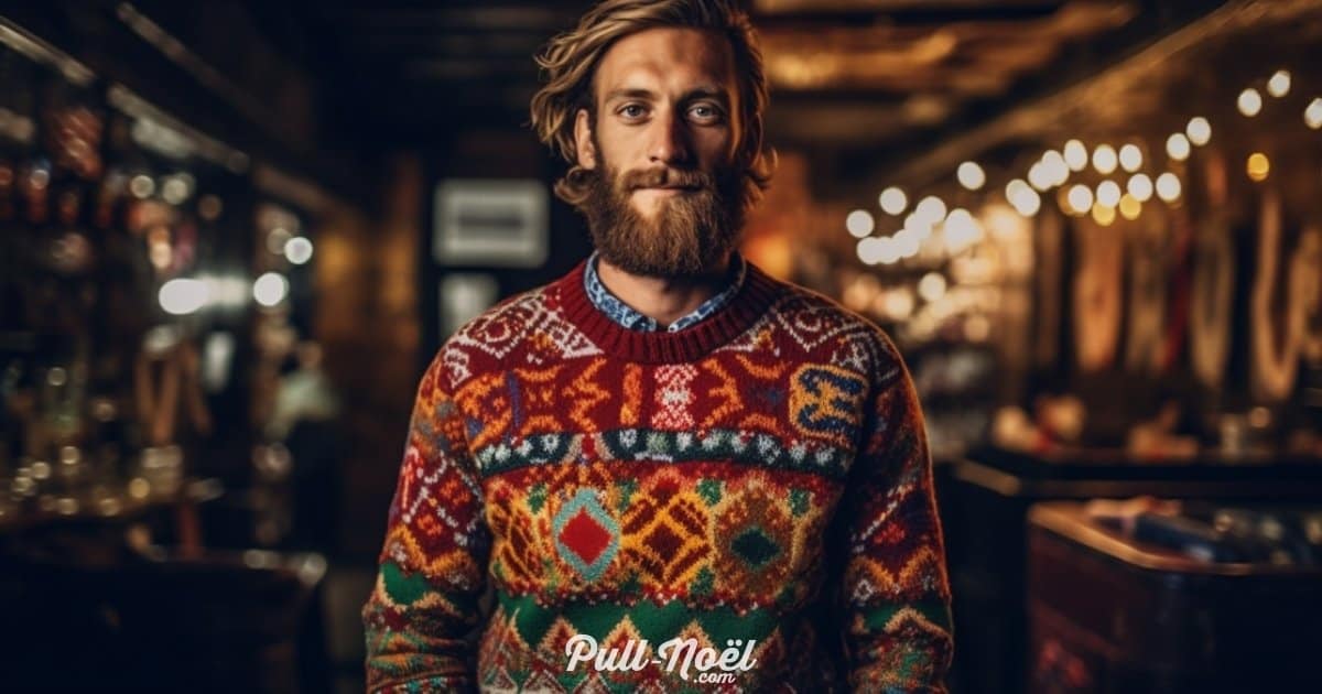 Pull Noël oversize homme Pull Noël oversize homme