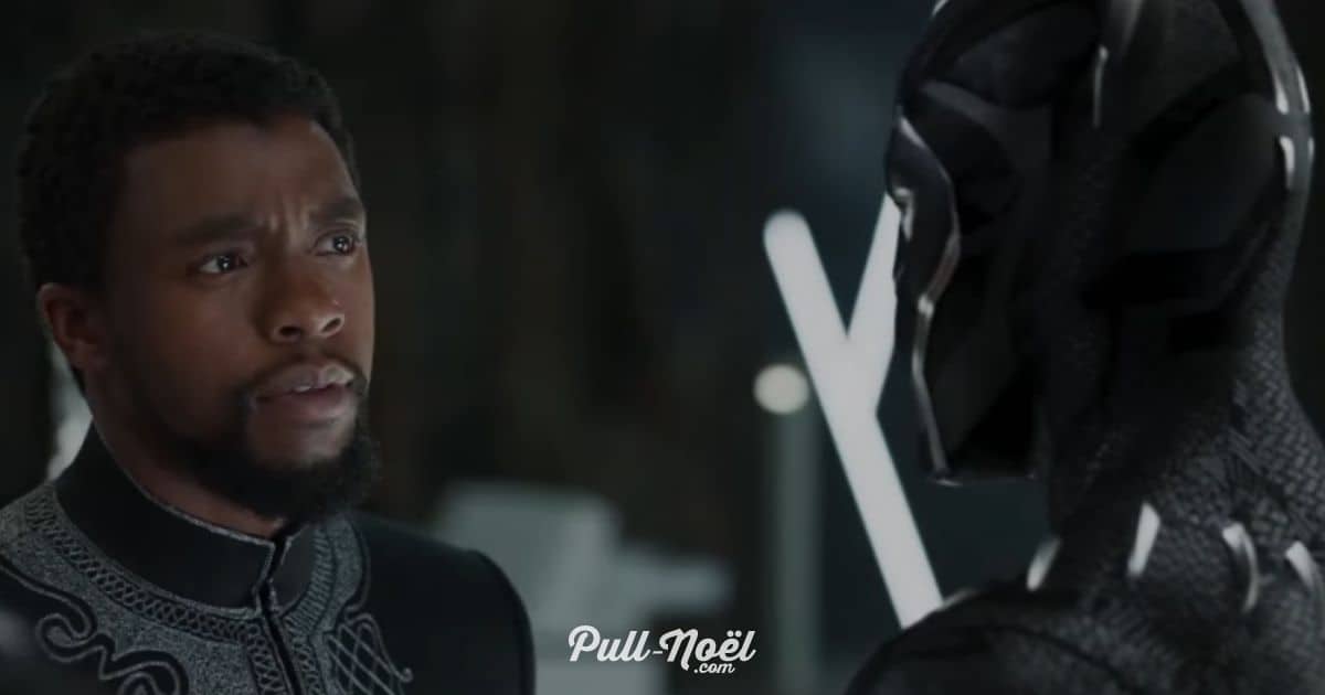 Pull de Noël Black Panther