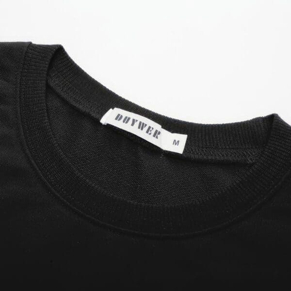 Pull de Noël Noir Famille col