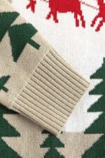 pull enfant belge traineau pere noel vue de la manche