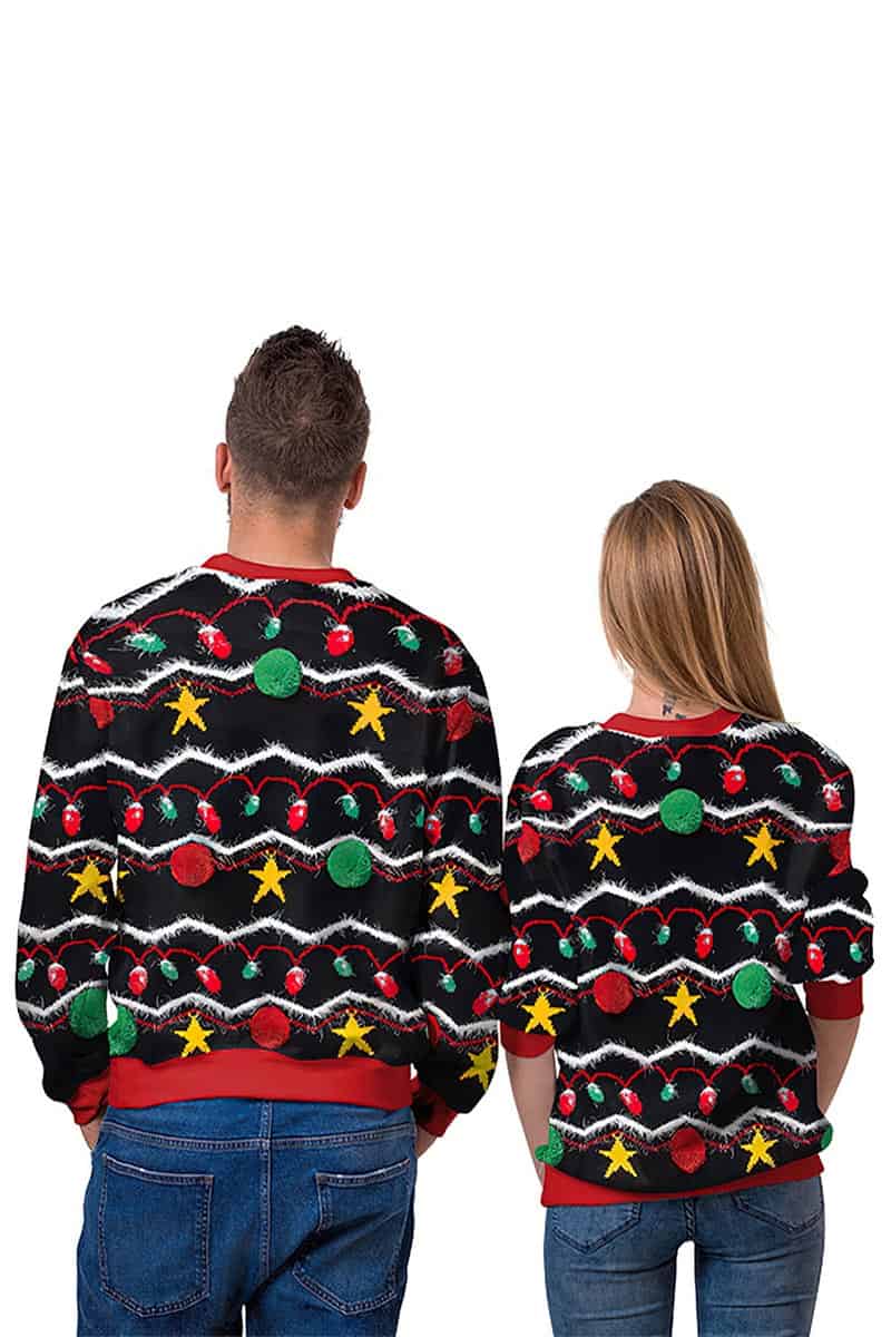 Pull noël couple hot sale