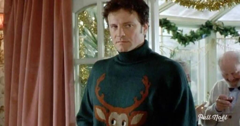 pull renne de Mark Darcy dans Le Journal de Bridget Jones